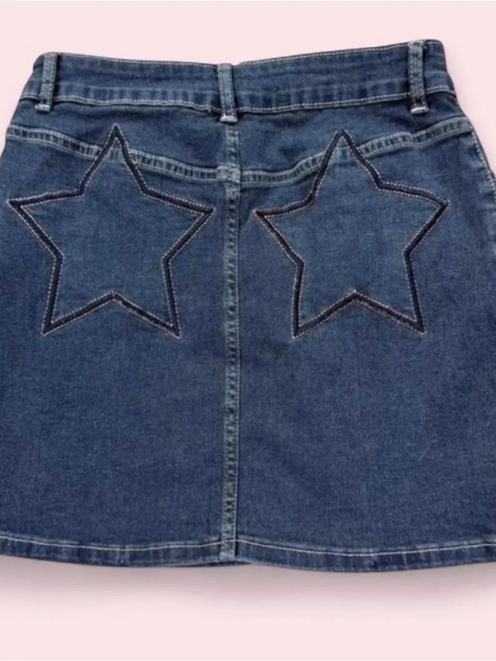 Betty Boop denim skirt